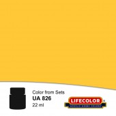 LIFECOLOR NUA826 Warning Panel Yellow Early 22 ml