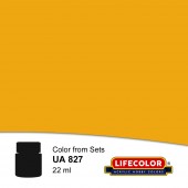 LIFECOLOR NUA827 Warning Panel Yellow Late 22 ml