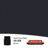 LIFECOLOR NUA828 Coach Roof Blue-Grey 22 ml