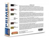 LIFECOLOR PS01 6 Coloured Acrylic Primers 6 x 22 ml