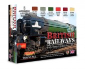 LIFECOLOR XS10 British Railways # 1 6 x 22 ml