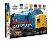 LIFECOLOR XS12 British Railways # 3 6 x 22 ml