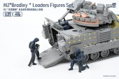 Magic Factory 7512 M2 Bradley Loaders Figures Set (incl. 3 figures 1 set radio and part of interiors)