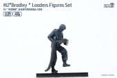 Magic Factory 7512 M2 Bradley Loaders Figures Set (incl. 3 figures 1 set radio and part of interiors)