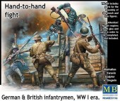 Master Box Ltd. MB35116 Hand-to-hand fight  German&British infantrymen, WWI era 1:35