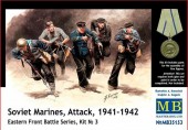Master Box Ltd. MB35153 Soviet marinas Attack 1941-42 Easter Front 1:35