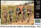 Master Box Ltd. MB35158 British and German soldiers Somme Battle 1:35
