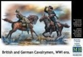 Master Box Ltd. MB35184 British and German cavalrymen,WWI era 1:35