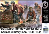 Master Box Ltd. MB35218 German military men, 1944-1945. Das Maschinengewehr ist dort! 1:35