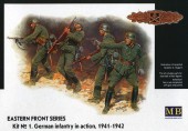 Master Box Ltd. MB3522 German Infantry in action 1941-1942 Eastern Front Series Kit No. 1 1:35
