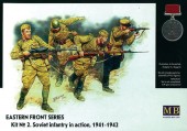 Master Box Ltd. MB3523 Soviet Infantry in action 1941-1942 Eastern Front Series 1:35