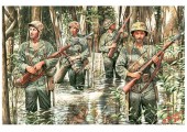 Master Box Ltd. MB3589 U.S. Marines in jungle WWII era 1:35