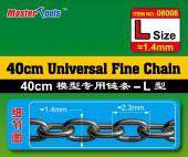 Master Tools 08008 40CM Universal Fine Chain L Size 1.4 mm x 2.3 mm  
