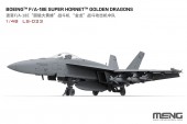 Meng LS-023 Boeing F/A-18E Super Hornet Golden Dragons 1:48