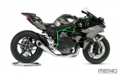 Meng Meng MT-011s Kawasaki Ninja H2R 2018 (Pre-colored Edition) 1:9
