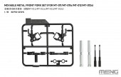 Meng Meng SPS-095 Movable Metal Front Fork Set (For MT-011/MT-011s/MT-012/MT-012s) 1:9