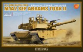 MENG-Model 72-003a U.S. Main Battle Tank M1A2 SEP Abrams TUSK II (Accurate Color Edition) 1:72