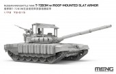 MENG-Model 72-015 Russian Main Battle Tank T-72B3M w/Roof-Mounted Slat Armor 1:72