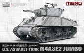 MENG-Model 72-020 U.S. Assault Tank M4A3E2 Jumbo 1:72