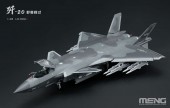 Meng LS-002s Chinese J-20 Stealth Fighter Beast Mode 1:48