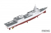Meng PS-009 Chinese Type-055 Guided-Missile Destroyer 1:700