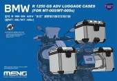 MENG SPS-091s BMW R 1250 GS ADV Luggage Cases (FOR MT-005/MT-005s) (Pre-colored Edition) 1:9