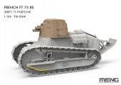 Meng TS-059 French FT 75 BS (incl. resin parts) 1:35