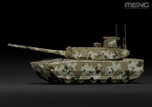MENG-Model TS-062a Chinese Main Battle Tank ZTZ-100 (Accurate Color Edition, Pre-painted Parts, Glue Needed) 1:35