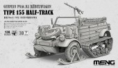Meng VS-018 German Pkw.K1 Type 155 Half-Track (incl. 3D printed track modules and ski modules etc.) 1:35