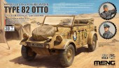 MENG-Model VS-019 Marseille's Pkw.K1 Kübelwagen Type 82 OTTO (incl. 3D printed tires and two figures) 1:35