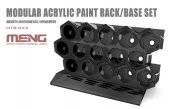 MENG MTS-043 Modular Acrylic Paint Rack/Base Set 