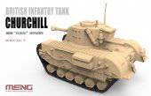 MENG WWT-017 British Infantry Tank Churchill Cartoon Model 