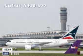 Micro Mir  AMP AMP144009 Airbus A310-300 Pratt & Whitney Delta Air Lines & FedEx 1:144