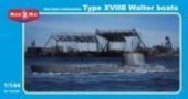 Micro Mir  AMP MM144-006 German submarine type XVIIB Walter boats 1:144