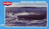 Micro Mir  AMP MM144-011 British submarine Holland class 1:144