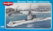 Micro Mir  AMP MM144-016 German submarine UB-1 Type 1:144