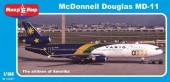 Micro Mir  AMP MM144-017 McDonnell Douglas MD-11 Varig Brasil Limited Edition 1:144