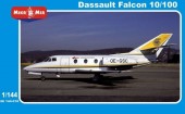 Micro Mir  AMP MM144-018 Dassault Falcon 10/100 1:144