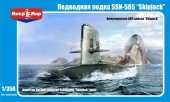 Micro Mir  AMP MM350-008 US nuclear-powered submarine Skipjack 1:350