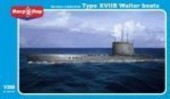 Micro Mir  AMP MM350-018 German submarine U-boat type XVIIB Walte 1:350