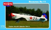 Micro Mir  AMP MM72-005 Yakovlev Yak-11 Soviet training aircraft 1:72
