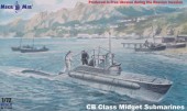 Micro Mir  AMP MM72-026 Italian CB Class Midget Submarines 1:72