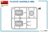 MiniArt 24004 Plastic Barrels 100L 1:24