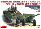 MiniArt 35039 German Artillery Tractor T-70 & Gun FK 288 w/crew 1:35