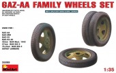 MiniArt 35099 GAZ -AA Family Wheels set 1:35