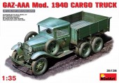 MINIART 35136 1:35 GAZ-AAА. Mod. 1940 Cargo Truck – MINIART