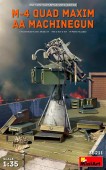 MiniArt 35211 M-4 Quad Maxim AA Machinegun 1:35