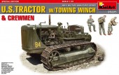 MiniArt 35225 U.S.Tractor w/Towing Winch & Crewmen.Special Ed 1:35
