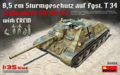 MiniArt 35229 Jagdpanzer SU-85 ( r ) w/Crew 1:35