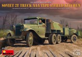 MiniArt 35257 Soviet 2 t Truck AAA Type w/Field Kitchen 1:35